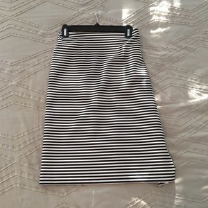 Garnet Hill Midi Skirt NWOT